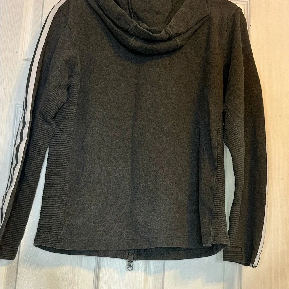 Adidas Gray and White Hoodie - Picture 4 of 4